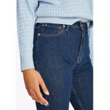 Tommy Hilfiger - Denim Broek - Blauw - Biologisch Katoen