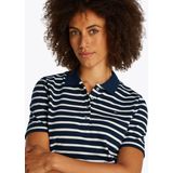 Tommy Hilfiger Poloshirt "1985 Regular Fit Pique Premium Polo", mit Logo-Stickerei, mit Seitenschlitzen