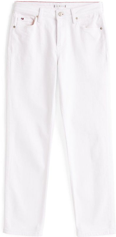 TOMMY HILFIGER Dames CLASSIC RECHT RW WIT WW0WW45923, Wit, 2825, Wit Th Optisch Wit, 25W x 28L