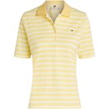 TOMMY HILFIGER - Shirt '1985' - Geel/Wit - T-shirt
