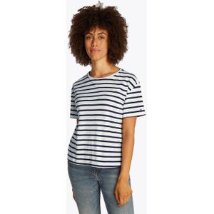 TOMMY HILFIGER Shirt 'Modern'  marine / wit