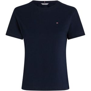 Tommy Hilfiger, Dames, Tops, Blauw, Maat: L Katoen,