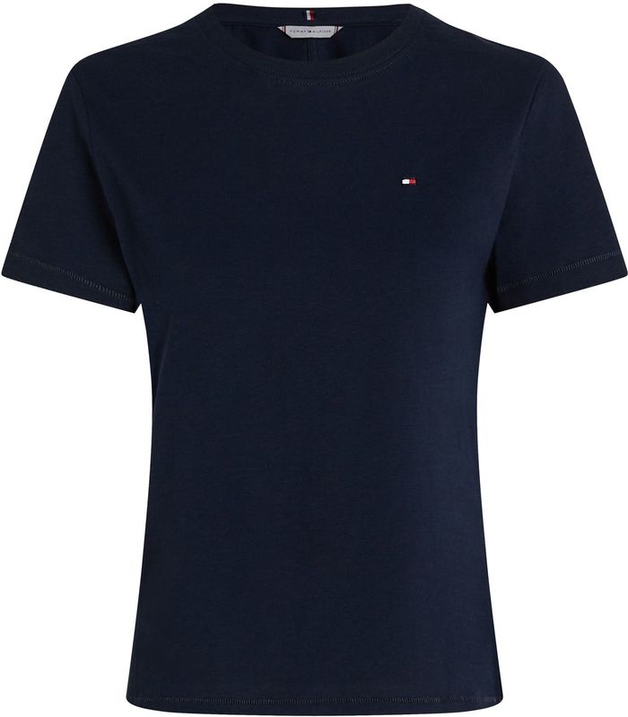 Tommy Hilfiger, Dames, Tops, Blauw, Maat: L Katoen,