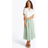 TOMMY HILFIGER - Lyocell Open-nk - Casual Polo SS - Wit