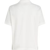 TOMMY HILFIGER - Lyocell Open-nk - Casual Polo SS - Wit