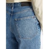 Tommy Hilfiger Weite Jeans WIDE LEG HW LOU mit Logo-Badge, mit Nieten, mit Bügelfalten