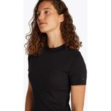 TOMMY HILFIGER - Fit and Flare - Jurk - Zwart - 3/4 Lengte