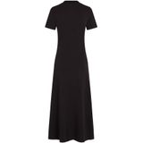 TOMMY HILFIGER - Fit and Flare - Jurk - Zwart - 3/4 Lengte