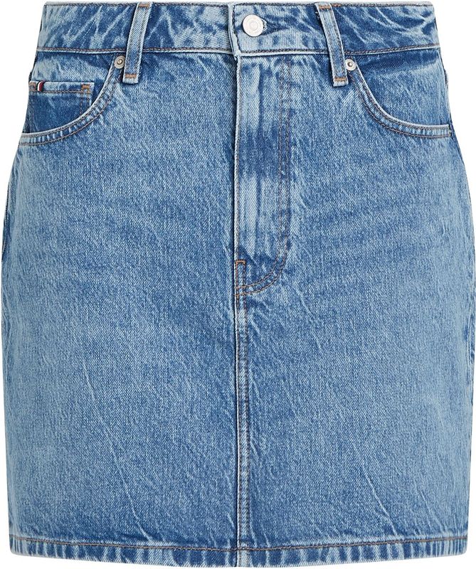 TOMMY HILFIGER DNM Minirok voor dames HW ALI WW0WW44392, Denim (Ali), 58