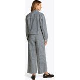 Tommy Hilfiger - Tussenjas - Blauw - Denim - Rechte Zoom, Knoopsluiting, Normale Pasvorm