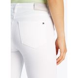 Stretchbroeken - Effen - Denim - Lang - Mid Waist - Skinny Pasvorm