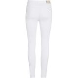 Stretchbroeken - Effen - Denim - Lang - Mid Waist - Skinny Pasvorm