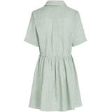 TOMMY HILFIGER Blousejurk  pastelgroen / wit