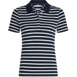 Tommy Hilfiger - S/S Polo - Blauw - Dames