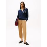 Tommy Hilfiger - Chino Broek - Donkerblauw - Biologisch Katoen