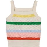 Tommy Hilfiger - Spaghetti Top - Wit - Katoen - Crochet Details