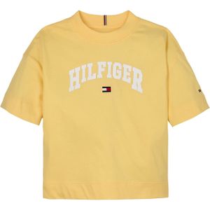 TOMMY HILFIGER - Shirt - Geel/Wit - T-shirt