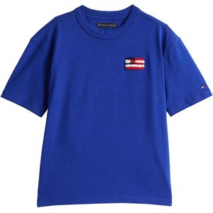 TOMMY HILFIGER Shirt  blauw / rood / wit