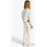 Tommy Hilfiger - Spijkerjas - Wit - Knoopsluiting - Klassieke Kraag