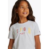 T-shirt met labelstitching, model 'VARSITY'