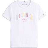 T-shirt met labelstitching, model 'VARSITY'