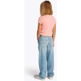 Tommy Hilfiger - ESSENTIAL RIB TOP - T-shirt - Coral Ice - Katoenmix - Korte Mouwen