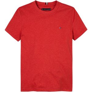 Tommy Hilfiger - T-Shirt - Apple Rood - Katoen