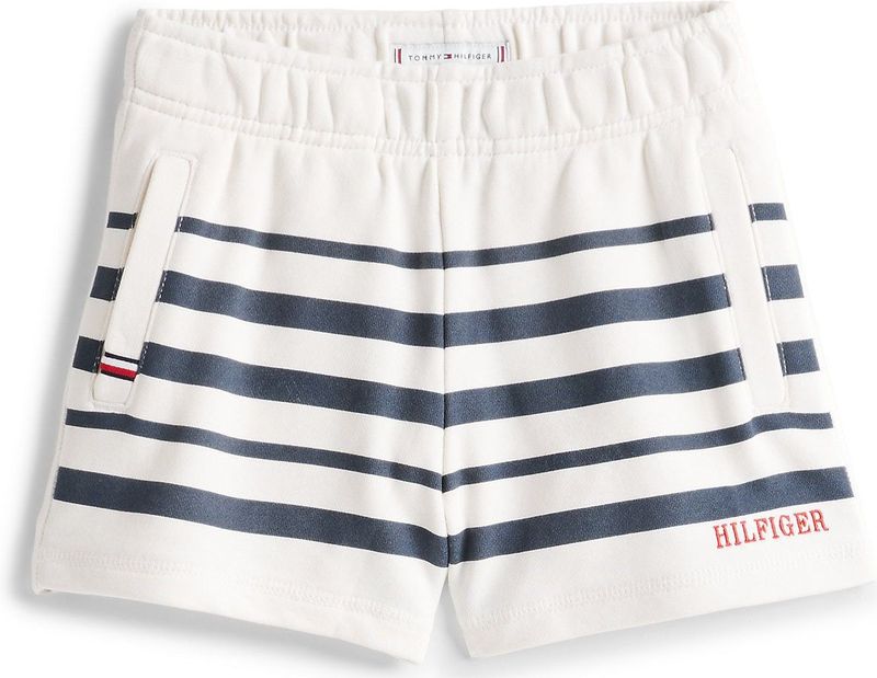 TOMMY HILFIGER Broek  navy / wit