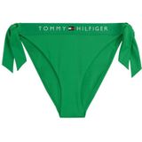 Bikini - Gevoerde Broek - Zijdelings Gebonden - Mid Waist - Logoprint