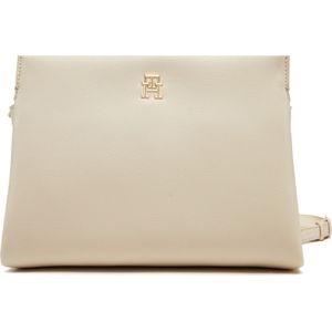 Tommy Hilfiger - TH Legacy Med - Crossbodytas - Beige - Imitatieleder