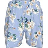 Tommy Hilfiger - Drawstring Swimshort - Heren Zwembroek - Lichtblauw - Polyester