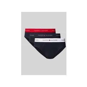 Tommy Hilfiger - 3-Pack Slips - Multicolor - Katoen - Stretch Stof - Logo Tailleband