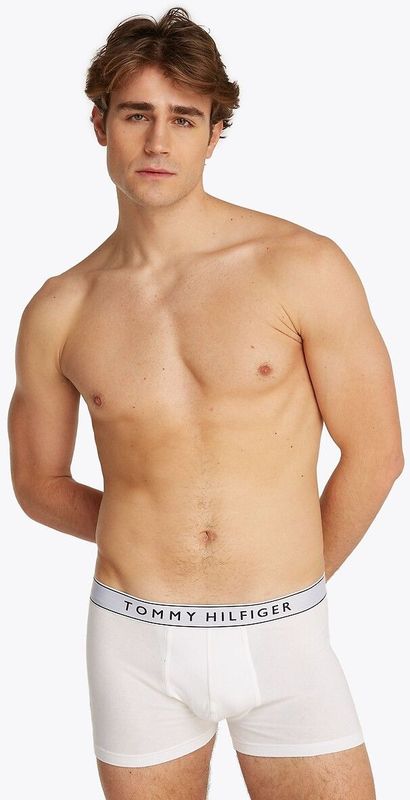 Tommy Hilfiger - Stretch Cotton Trunk Boxers - Veelkleurig - 3-Pack