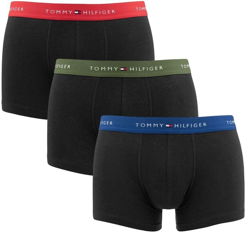Tommy Hilfiger - Signature Essential Boxers - Zwart - 3 Eenheden