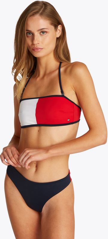 Tommy Hilfiger - Bandeau - Kleurblokken - Halter - Zonder Beugel - Ongewatteerd