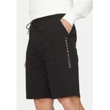 Tommy Hilfiger - Um0um03452 - Korte Sportbroek - Blauw - 64% Regeneratief Katoen, 34% Polyester, 2% Elastaan