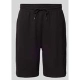 Tommy Hilfiger - Um0um03452 - Korte Sportbroek - Blauw - 64% Regeneratief Katoen, 34% Polyester, 2% Elastaan