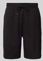 Tommy Hilfiger - Um0um03452 - Korte Sportbroek - Blauw - 64% Regeneratief Katoen, 34% Polyester, 2% Elastaan