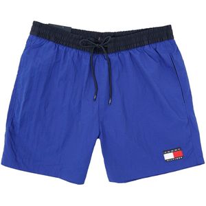 Tommy Hilfiger - Um0um03455 - Zwembroek - Blauw - Materiaal: Polyester