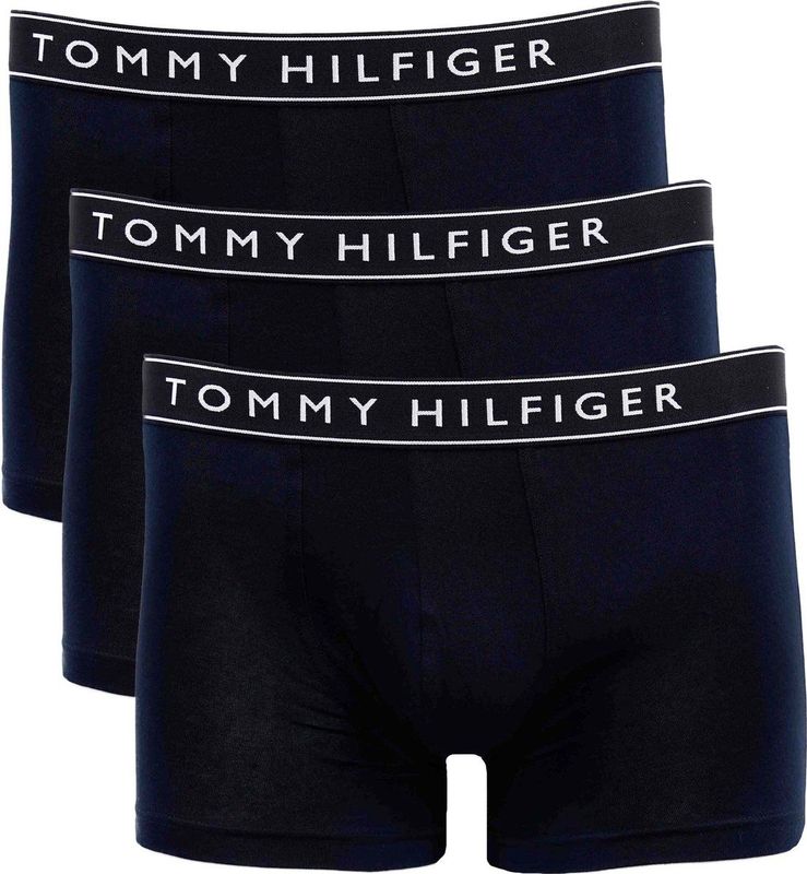 Tommy Hilfiger - Boxershorts - Blauw - Katoen Stretch - Verkocht in Set