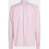 Tommy Hilfiger - Casual Hemd - Roze - Flex Poplin - Lange Mouw