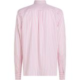 Tommy Hilfiger - Casual Hemd - Roze - Flex Poplin - Lange Mouw