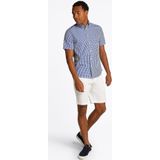 Tommy Hilfiger - Overhemd - Blauw Geruit - Katoen