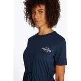 Tommy Hilfiger - T-shirtjurk - Blauw - Dames