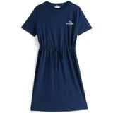 Tommy Hilfiger - T-shirtjurk - Blauw - Dames