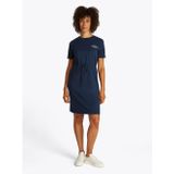 Tommy Hilfiger - T-shirtjurk - Blauw - Dames