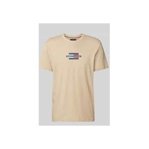 Tommy Hilfiger - T-shirt - Effen - Puur Katoen - Regular Fit - Korte Mouwen