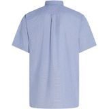 Tommy Hilfiger - Flex Poplin Shirt - Korte Mouw - Donkerblauw - Popeline