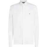 Tommy Hilfiger - Overhemd - Wit - Katoen - Slim Fit