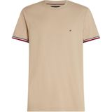 T-Shirt mit Label-Stitching